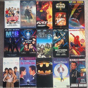 VHS Bundle - 15 Movies